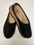Flame Slipper Black/Black