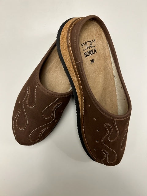 Flame Slipper Brown/Brown